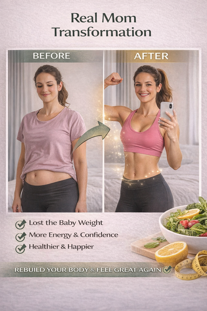 Postpartum Body Reset Blueprint – 30-Day At-Home Fitness Plan for New Moms